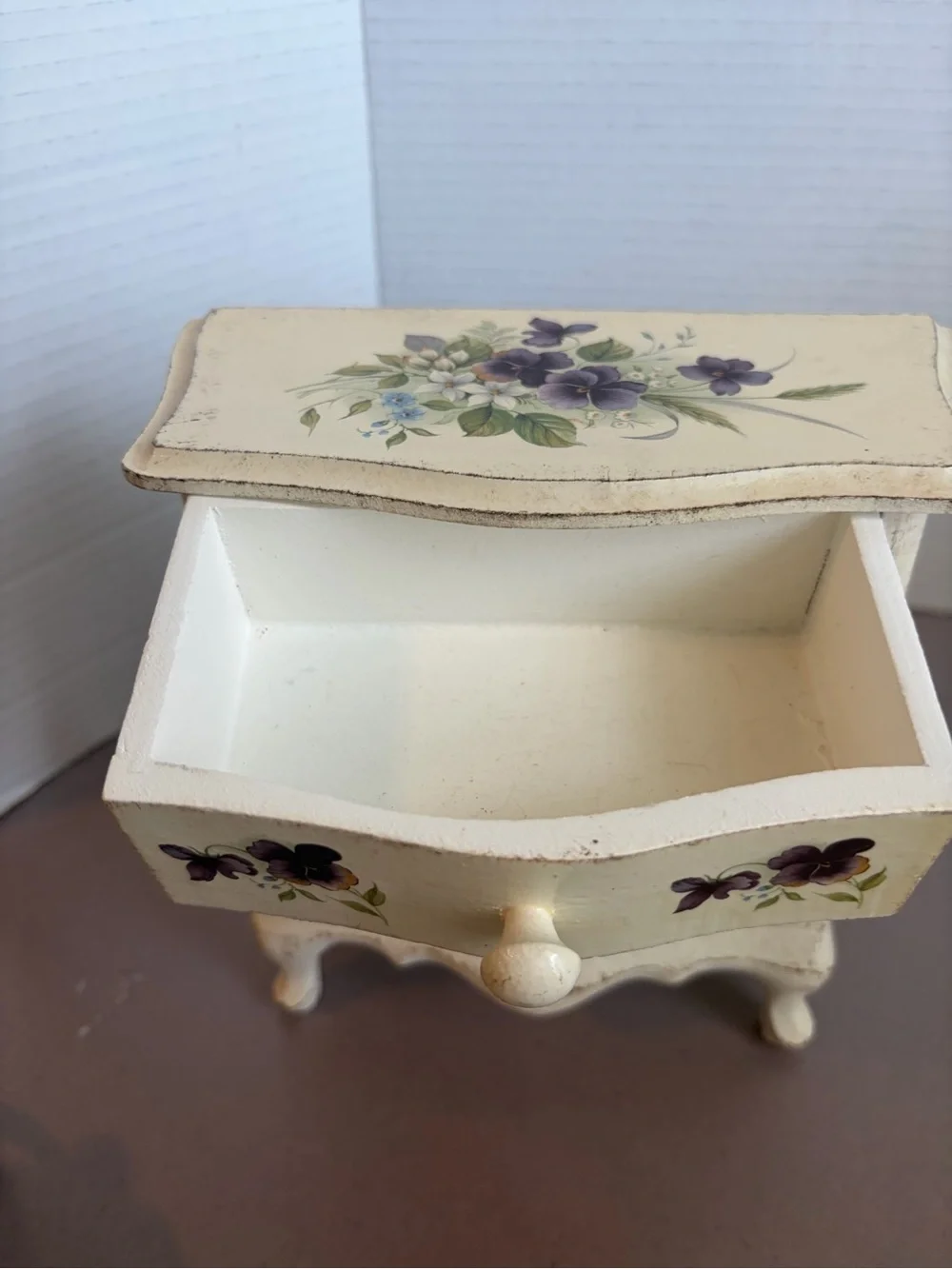 Italian Florentine Chest of Drawers - Dresser Jewelry Box